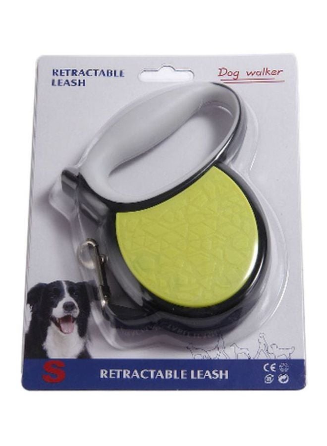 Retractable Leash Green/White/Black S
