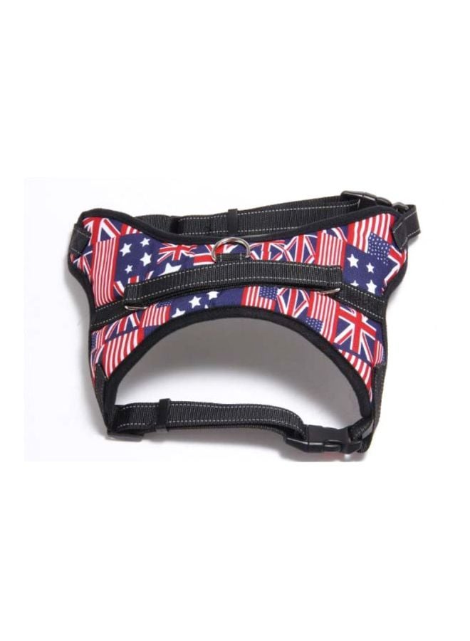 Nylon Leash For Dog Black/Red/Navy 45cm