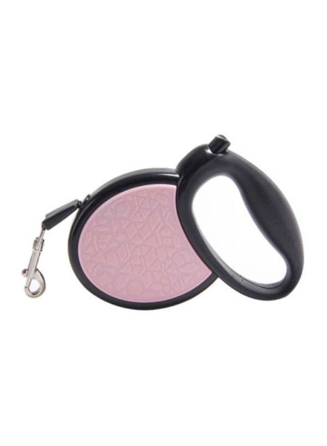 Magic Retractable Pet Lead Leash Pink/Black S