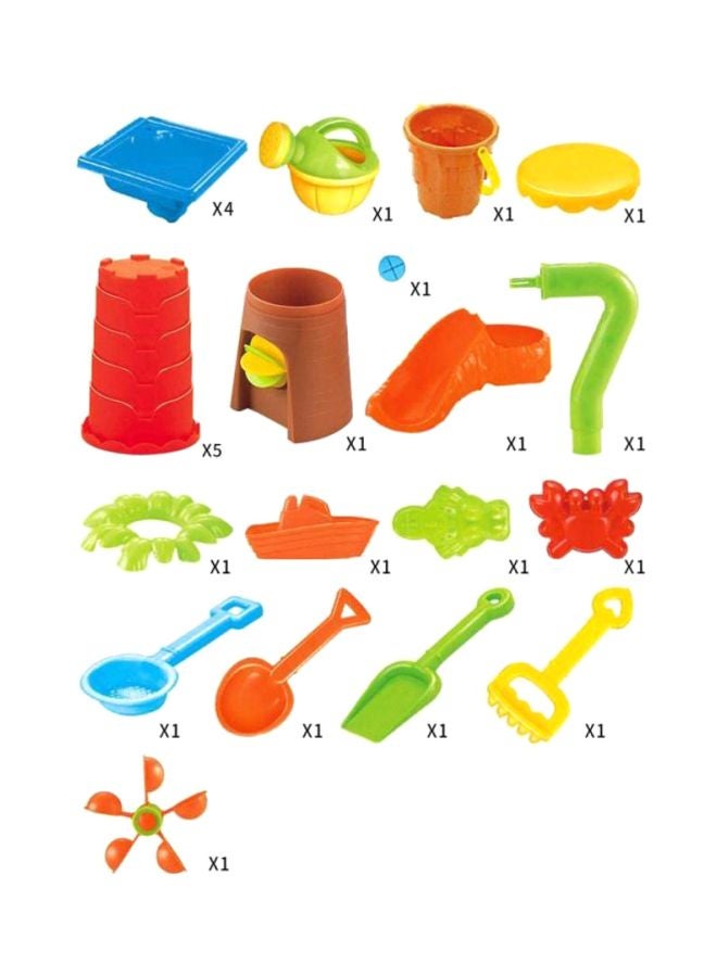 Bath And Beach Toy Tools Set