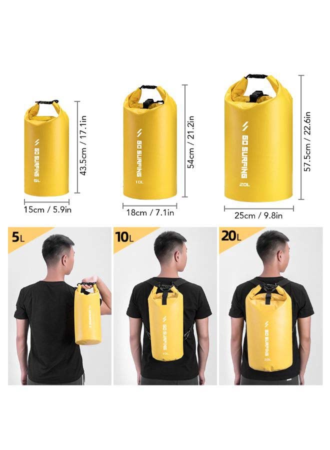 PVC Waterproof Roll Top Dry Bag 5Liters