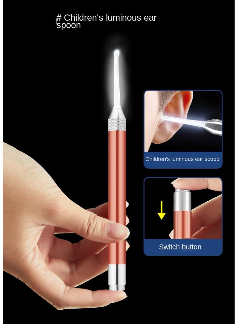 Ear Wax Removal Tool Kit With Light