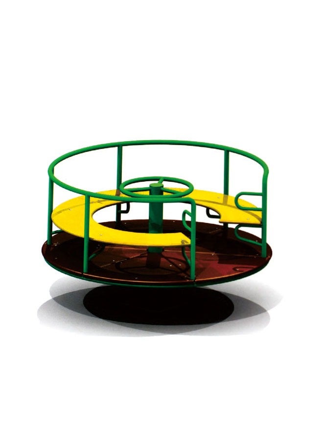 Outdoor Swivel Chair Children's Playground Merry-Go-Round Toy for 5-7 Years Old