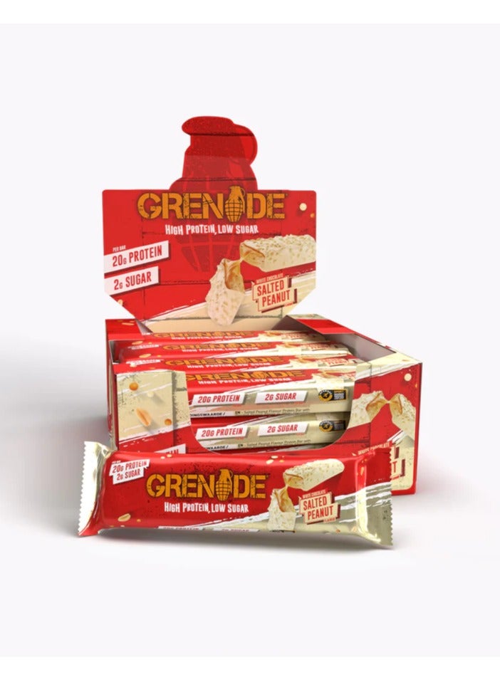 Grenade White Chocolate salted Peanut (12x60g) 720g