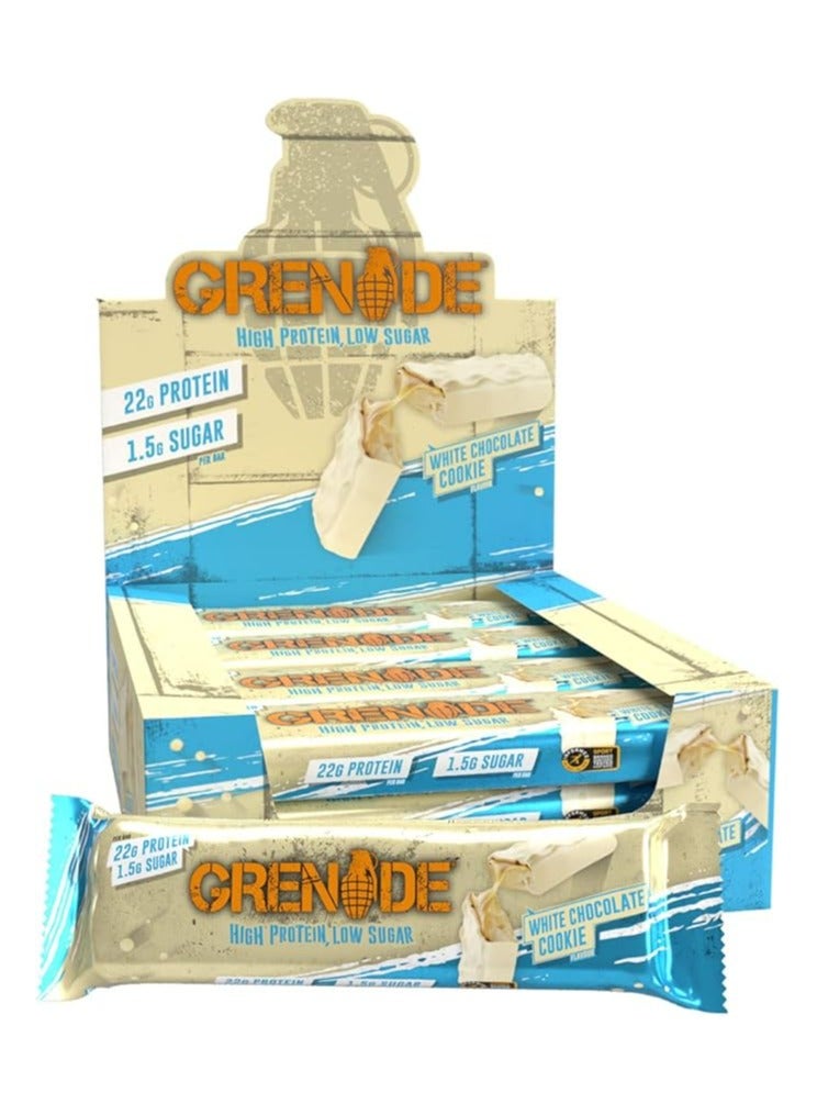 Grenade White Chocolate Cookie (12x60g)720