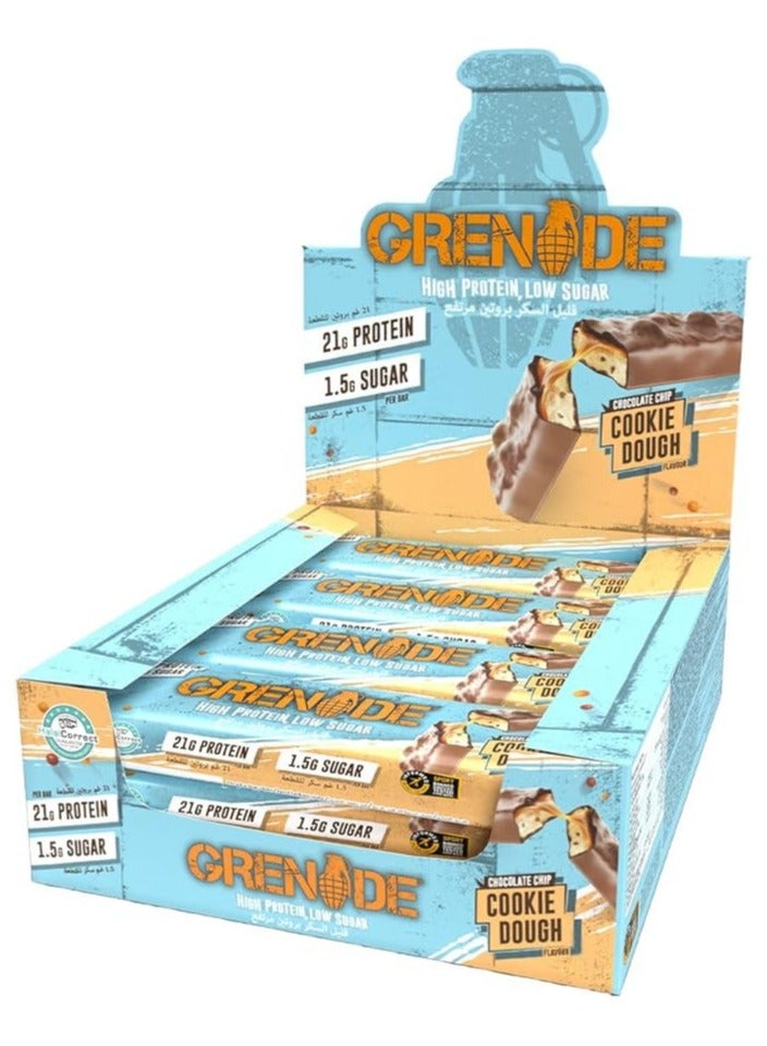 Grenade chocolate chip Cookie Dough (12x60g)720