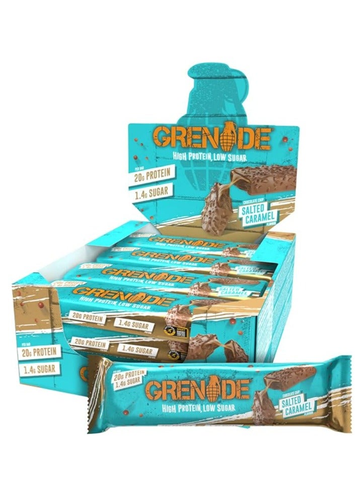 Grenade chocolate chip salted caramel (12x60g)720