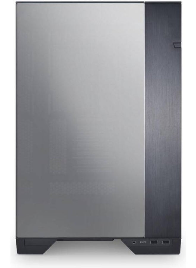 O11 Vision Tower Computer Case, Steel & 3mm Tempered Glass Materials, 360mm Radiator & 8x 120mm Fan Support, Dual-Chamber Layout, Dust Filters, Cable Management, Chrome | O11VC