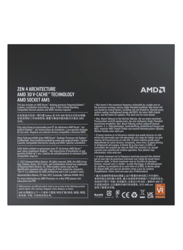 Ryzen 9 7950X3D 16-Core, 32-Thread Desktop Processor