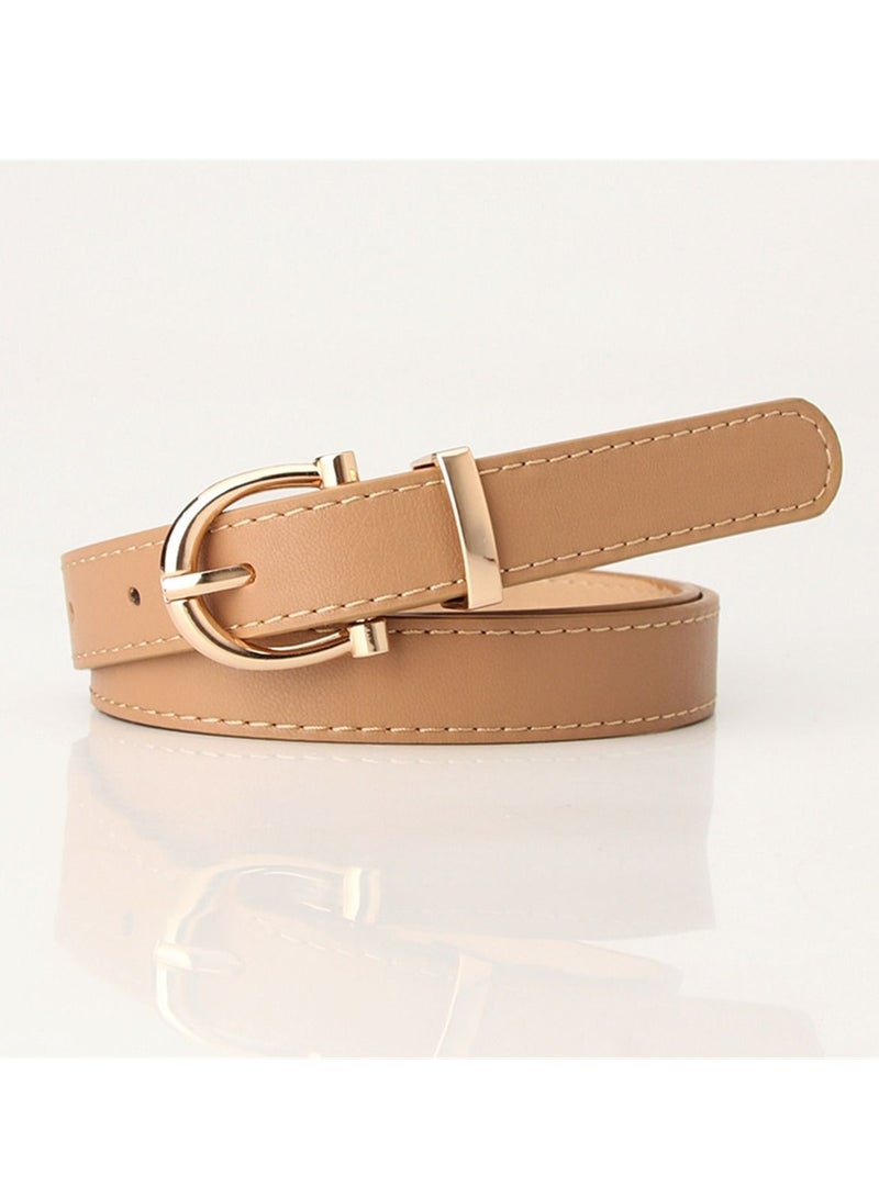 Skinny Belt  104cm Beige