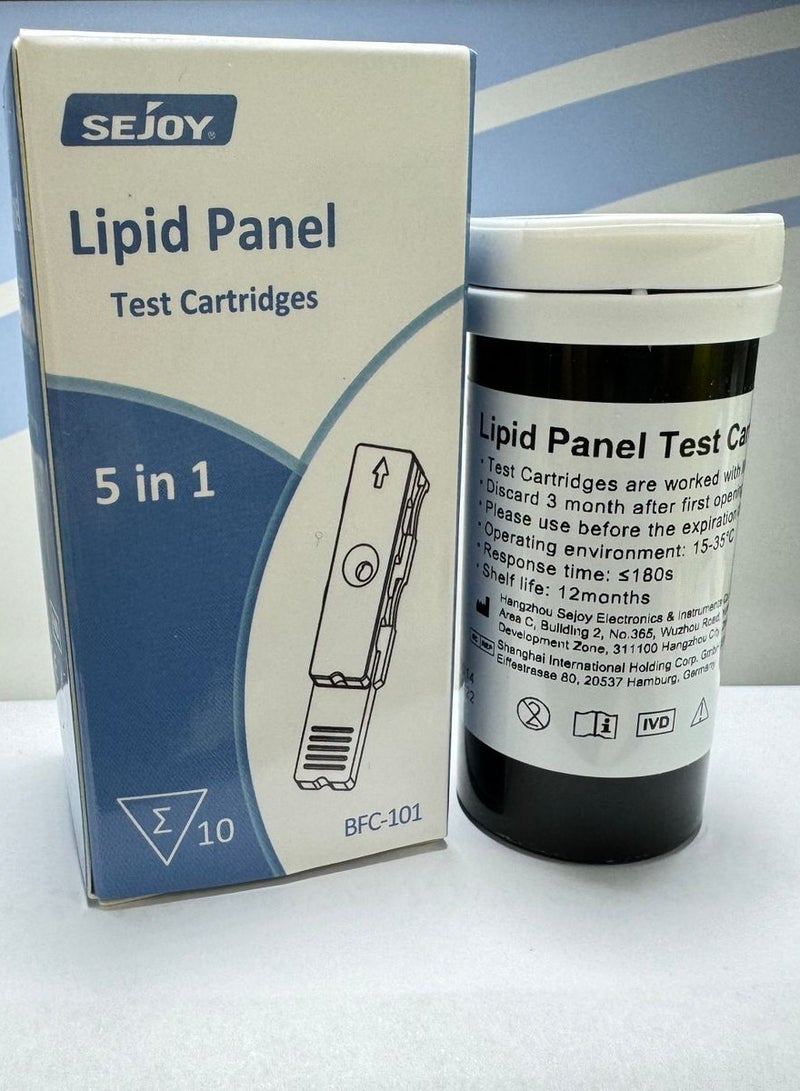 Lipid Panel Test Strips