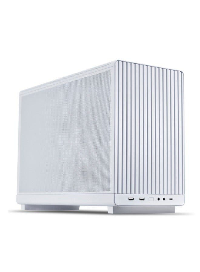 A3-mATX Minimalistic sleek design 26.3L micro form factor chassis, Enhanced Modularity, 360mm AIO Layout, For M-ATX, Flexible SFX/ ATX PSU, A Dan Cases Collaboration A3W White