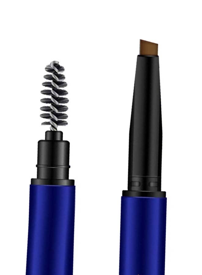 Smart Eyebrow Pencil With Mascara Brush, Brunette Brown