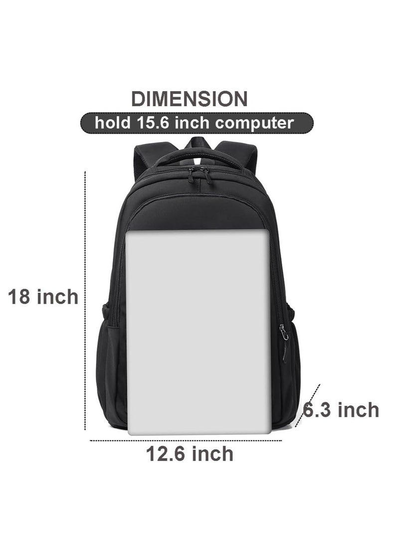 Skycare Unisex College Student Backpack - Travel Laptop Backpack, 15.6 Inch, Lightweight, 25L Large Capacity