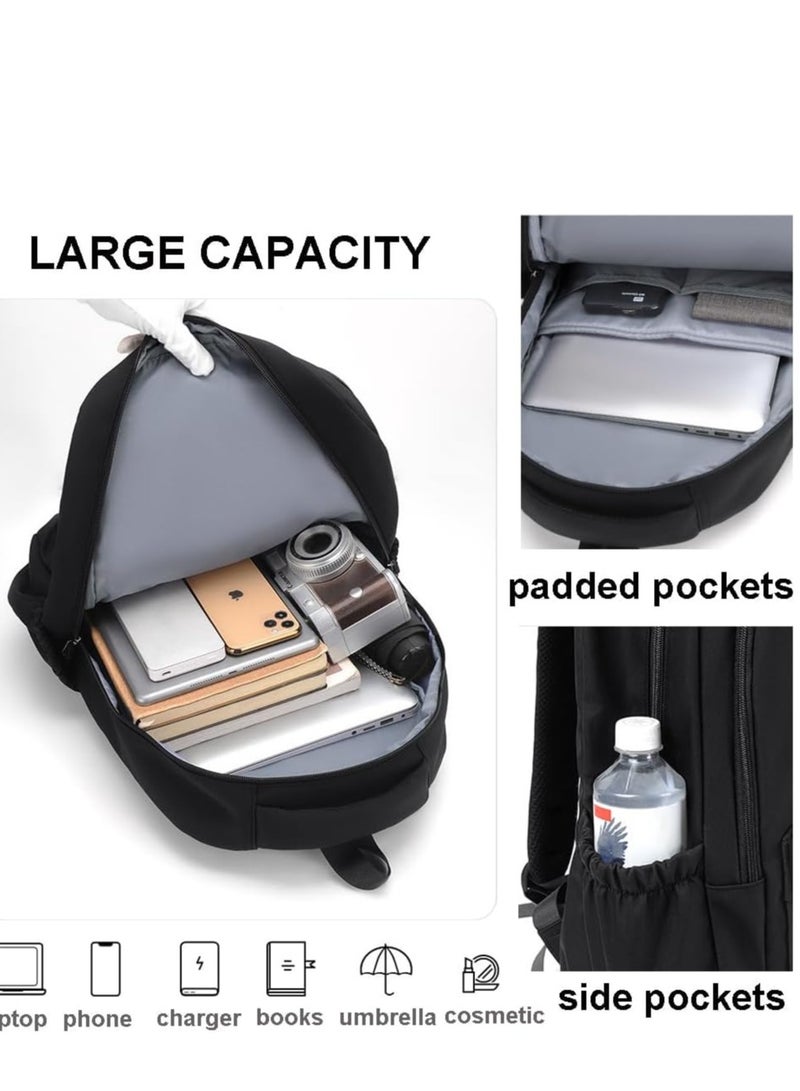 Skycare Unisex College Student Backpack - Travel Laptop Backpack, 15.6 Inch, Lightweight, 25L Large Capacity