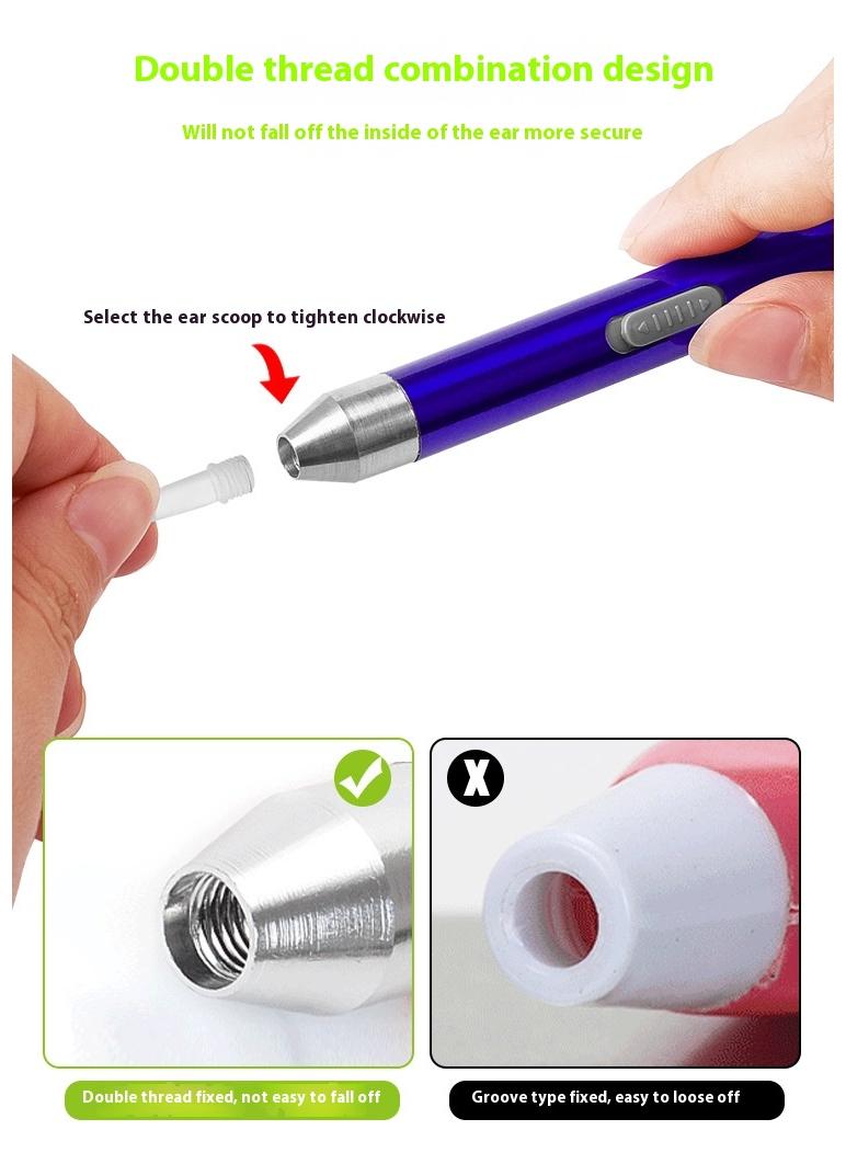 Ear Wax Removal Tool Kit With Light