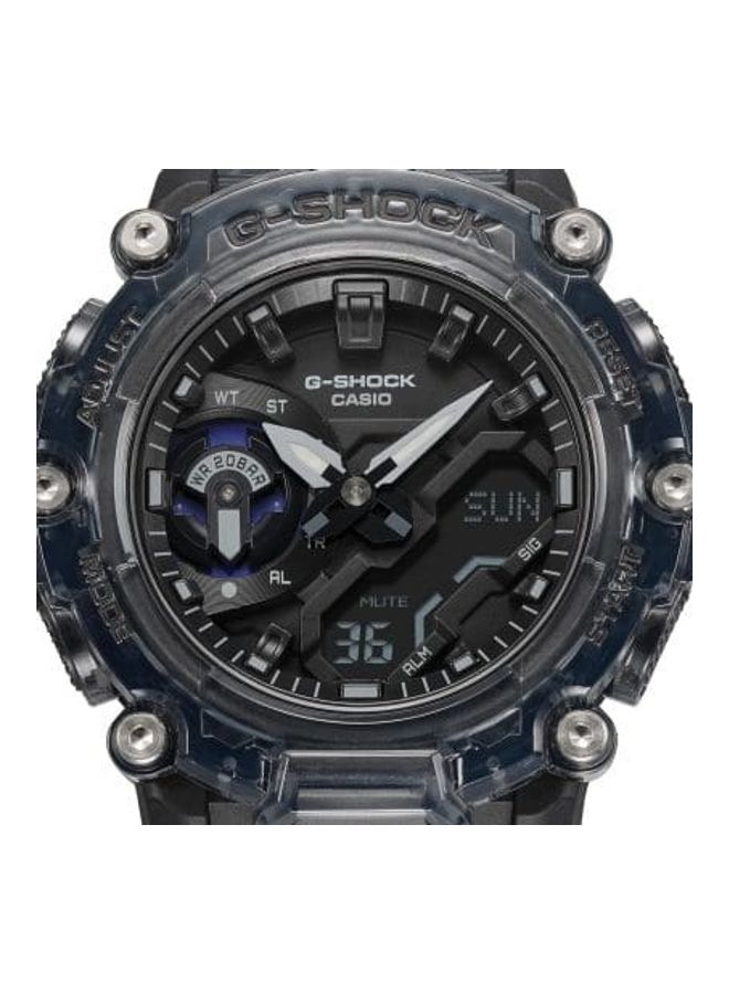 Men's Analog- Digital Grey Dial Watch GA-2200SKL-8ADR
