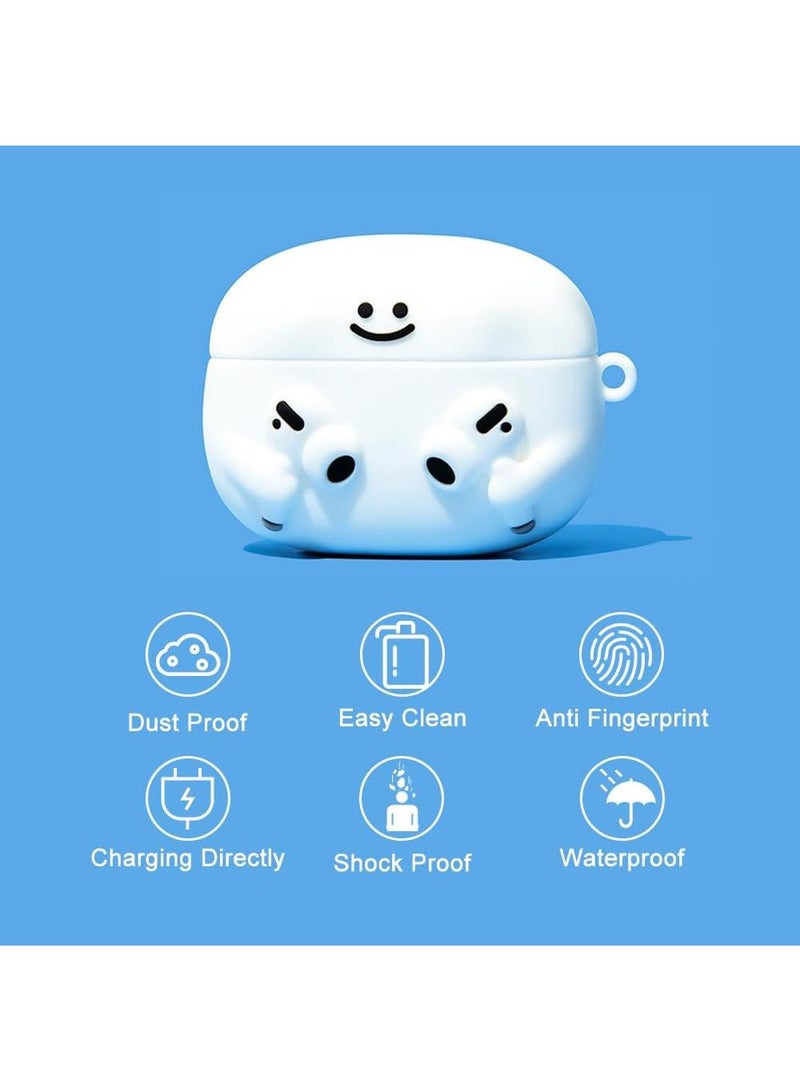 Suitable For AirPods Pro Silicone Cartoon Protective Cover