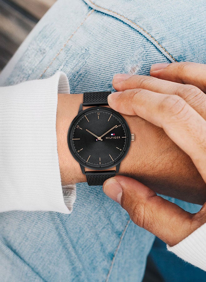 Men's Hendrix  Black Dial Watch - 1791845