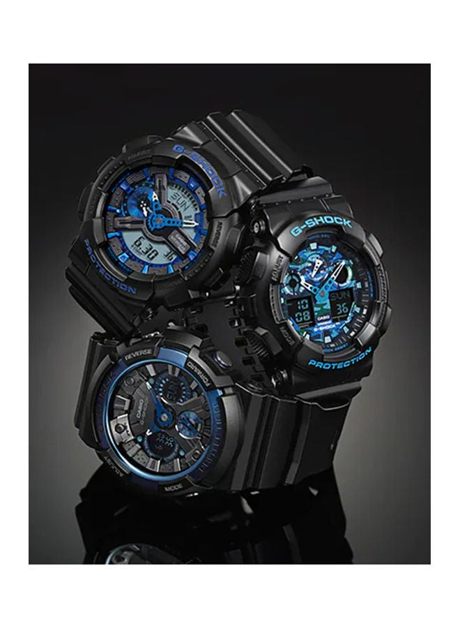 Men's Analog Plus Digital Round Water Resistance Wrist Watch GA-100CB-1ADR