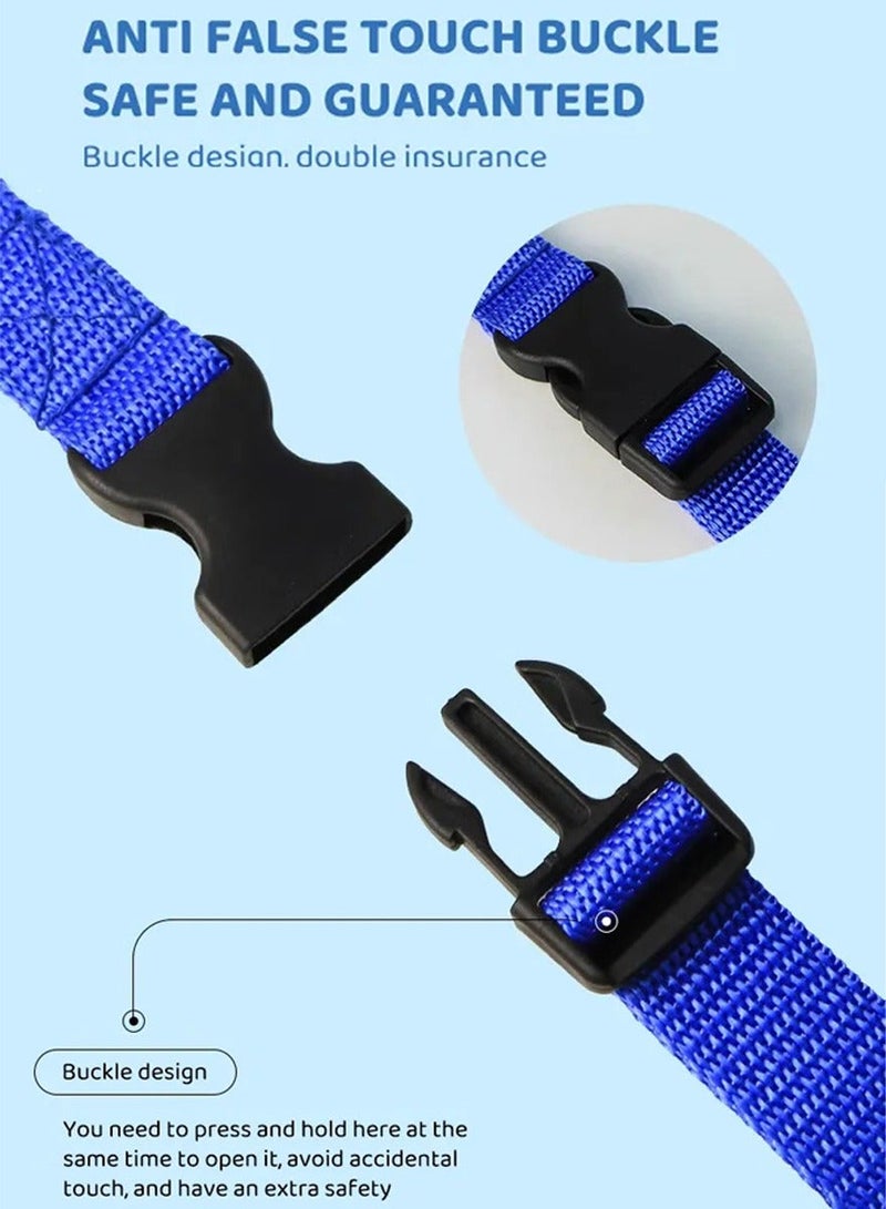 Swim Belt, Back Float Safety Swimming Belt for Learning and Training Swim, 3 Layers EVA Foam Kickboard Pull Buoy Swimming Aid, Floating Board for Kids, Adults and Swimming Beginners