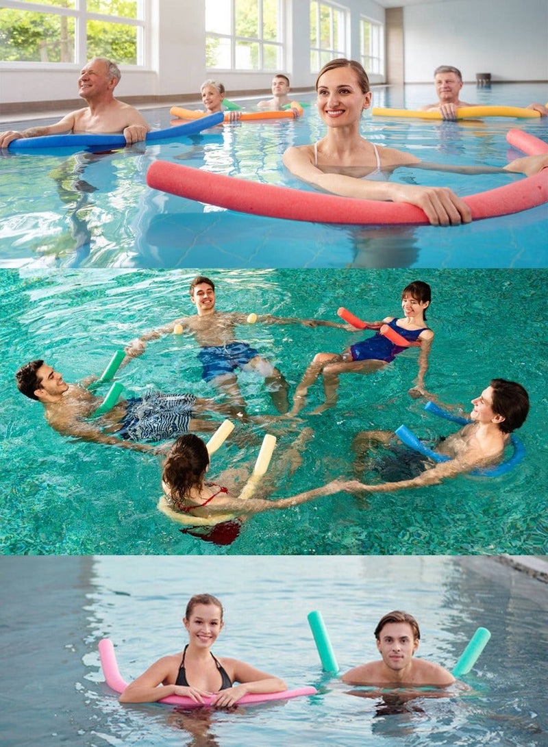 Floating Swimming Noodles for Kids and Adults, Swim Noodle With Strong Floating and Supporting Power is Used For Swimming, Water Sports, Swimming Pool Games, Swimming Training and Learning Swimming