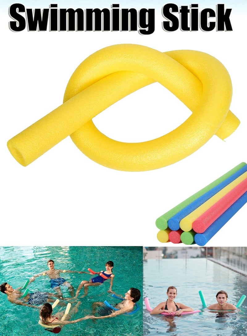 Floating Swimming Noodles for Kids and Adults, Swim Noodle With Strong Floating and Supporting Power is Used For Swimming, Water Sports, Swimming Pool Games, Swimming Training and Learning Swimming