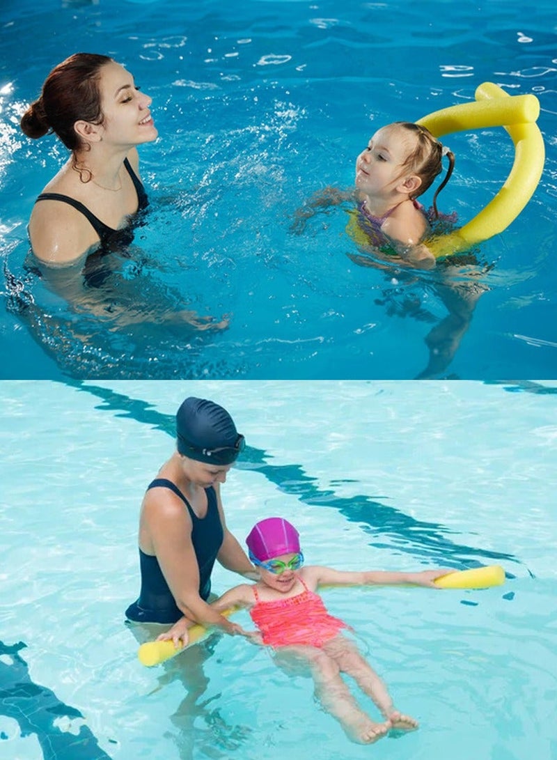 Floating Swimming Noodles for Kids and Adults, Swim Noodle With Strong Floating and Supporting Power is Used For Swimming, Water Sports, Swimming Pool Games, Swimming Training and Learning Swimming
