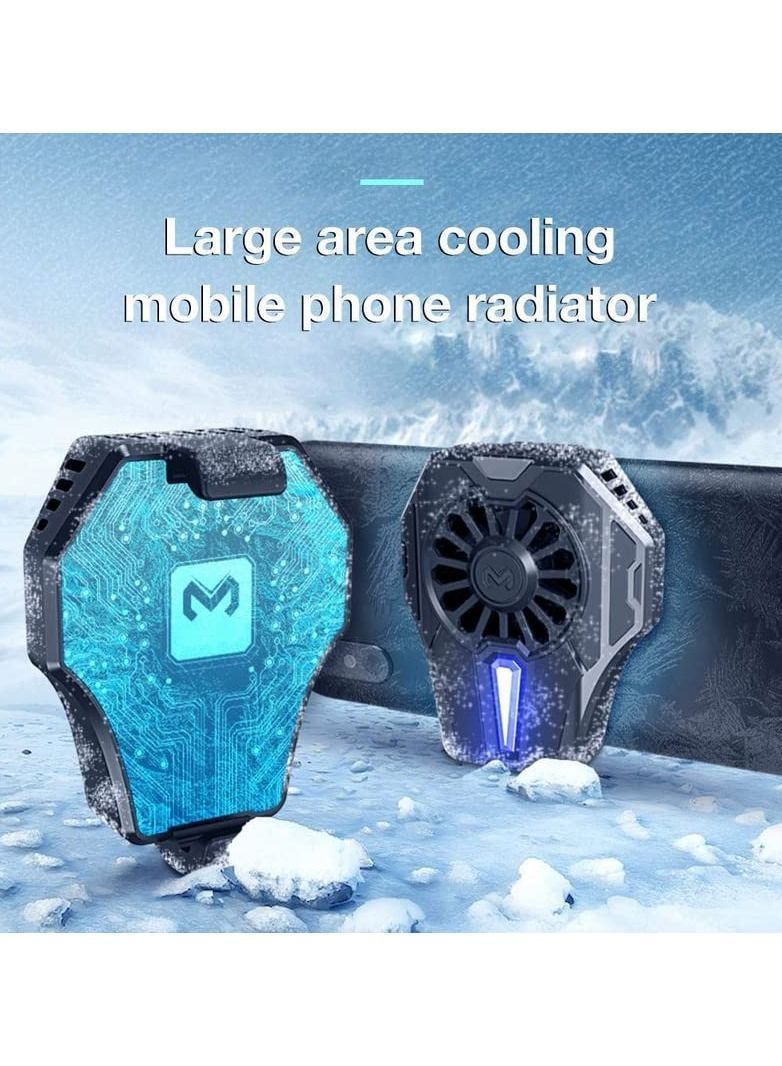 Mobile Phone Radiator for MEMO Water-Cooled Cold Wind Handle Fan DL01 PUGB Cooler Cooling Case