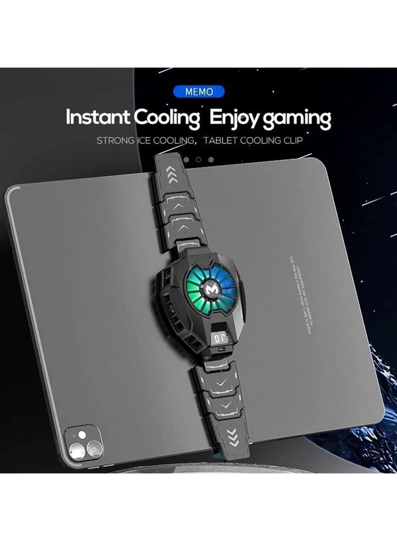 Tablet Cooler DL05 iPad Radiator Semiconductor Gaming Cooling Fan with RGB light