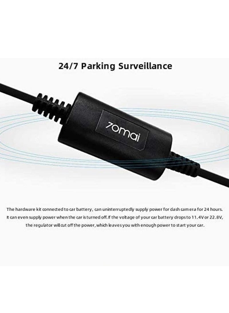70mai Hardwire Cable Kit (Type-C) for 24 Hour Parking Monitoring