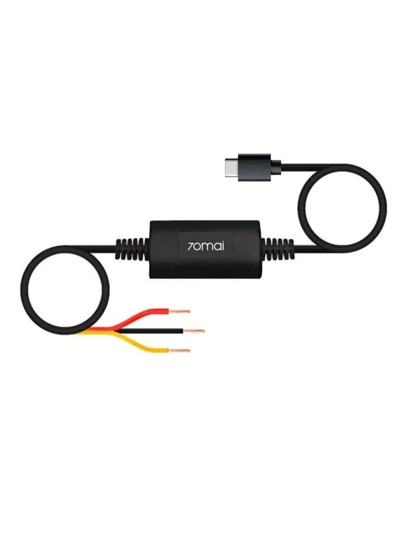 70mai Hardwire Cable Kit (Type-C) for 24 Hour Parking Monitoring