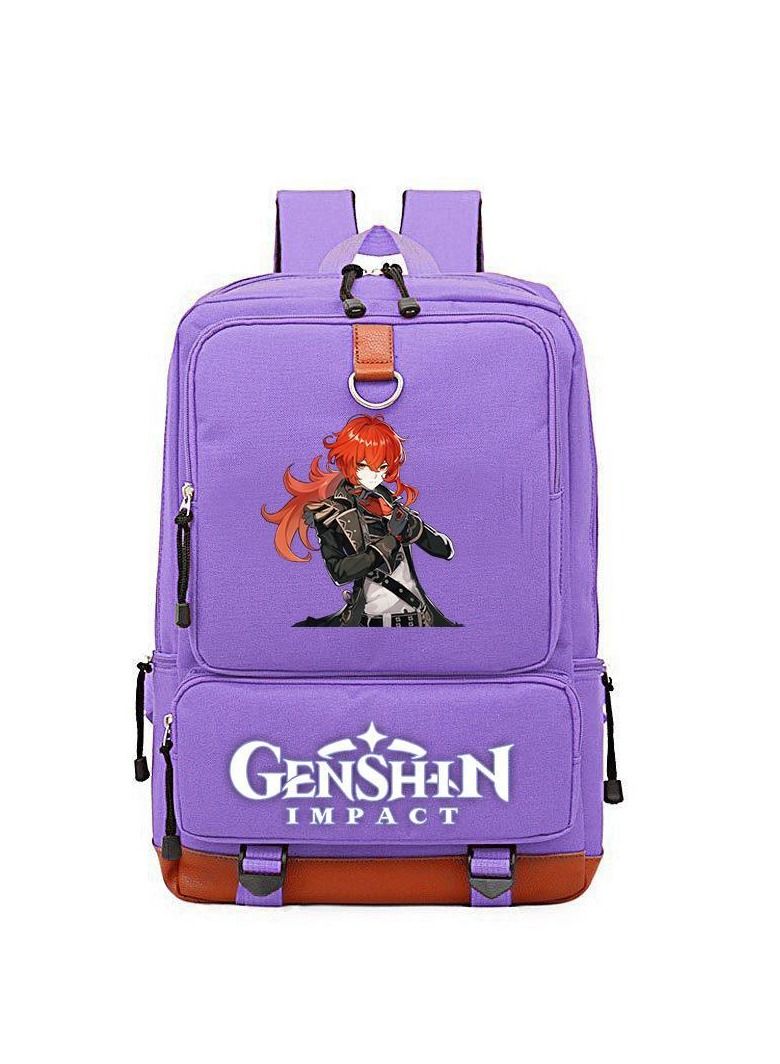 Anime Genshin Impact Surrounding Backpack