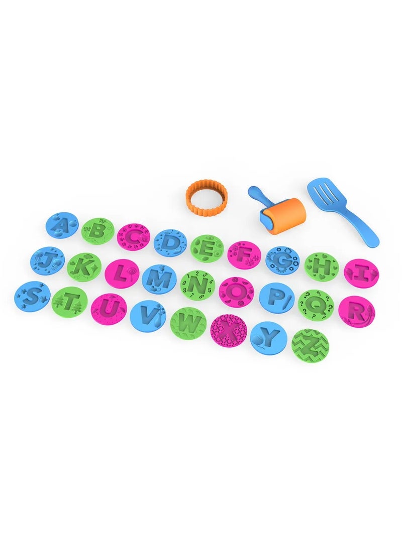 Learning Resources Playfoam Sand Abc Cookies Play Sand Toy Set