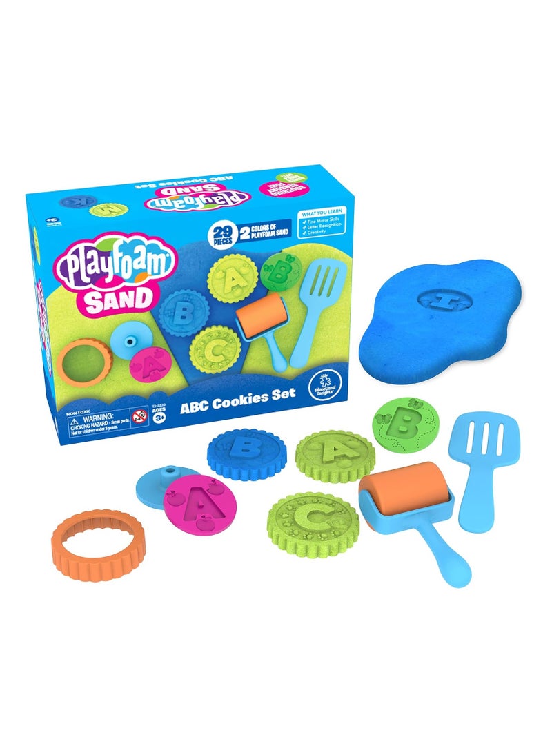 Learning Resources Playfoam Sand Abc Cookies Play Sand Toy Set