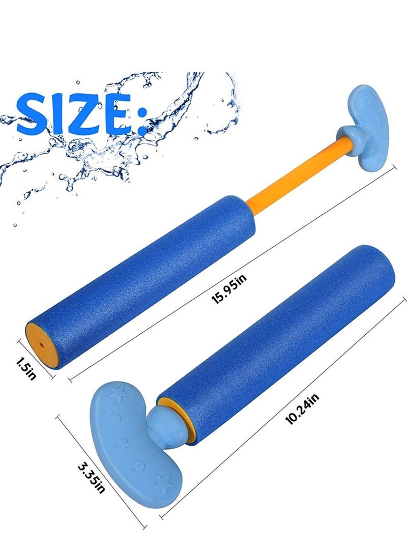 Water Gun Toy, 6 Pack Foam Water Blaster Set Pool Toys for Kids&Adult Water Toy Blaster Shooter Swimming Summer, Pool Outdoor Beach Play Game Toy