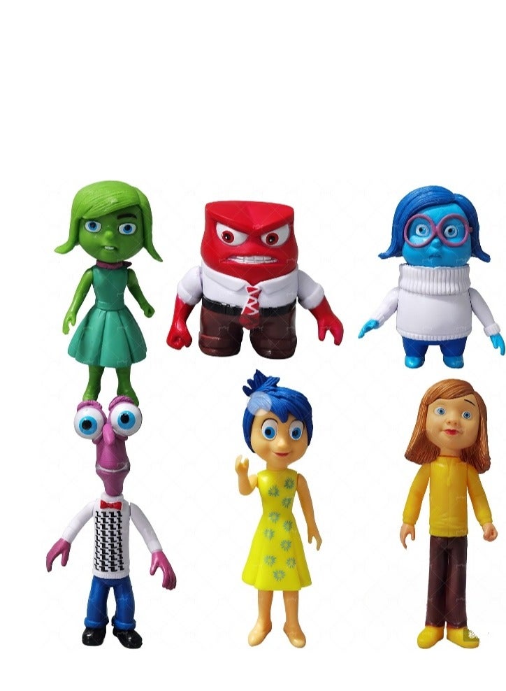 6-Piece Inside Out 2 Figure Set