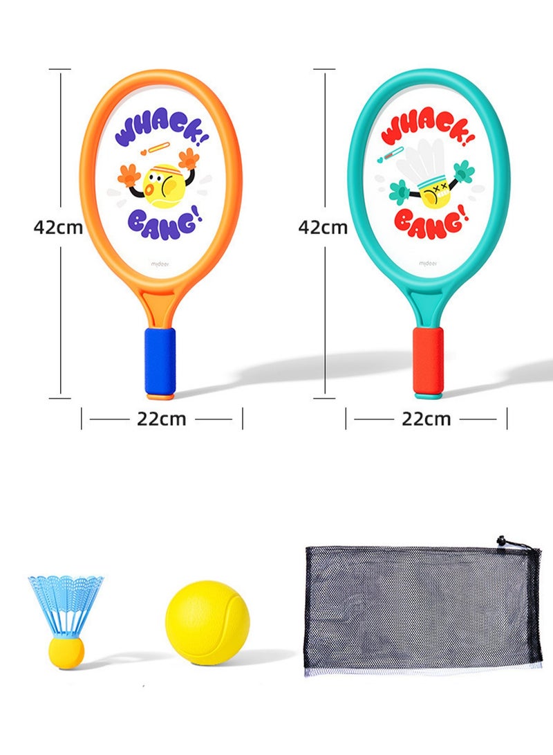 Toy Set Beach Toys Children's Outdoor Toys Children's Toys Outdoor Children's Sports Toys Children's Tennis Racket Outdoor Toys Plastic Sports Toys Children's Badminton Toy Ball