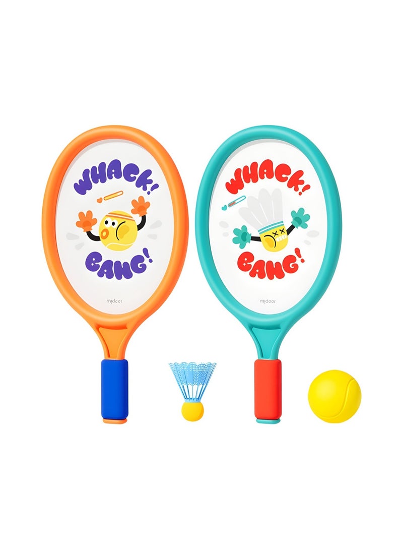 Toy Set Beach Toys Children's Outdoor Toys Children's Toys Outdoor Children's Sports Toys Children's Tennis Racket Outdoor Toys Plastic Sports Toys Children's Badminton Toy Ball