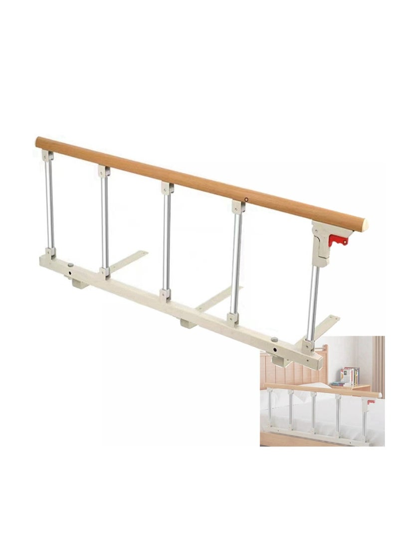 COOLBABY Bed Rails For The Elderly Safety Foldable Bedside Armrests Auxiliary Handles Foldable Bed Crutches Guardrails For The Elderly Adjustable Railings Anti-fall Sleep Bumpers