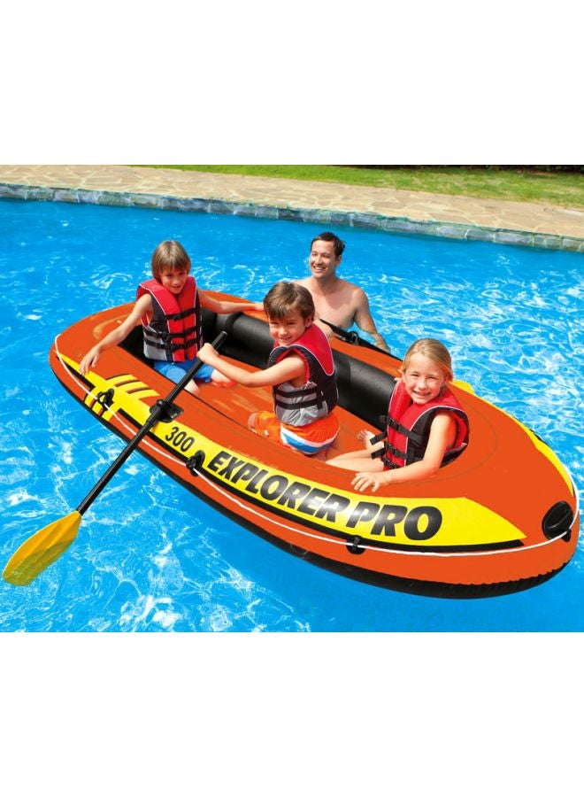 4-Piece Explorer Pro 300 Boat Set 211x117x41cm