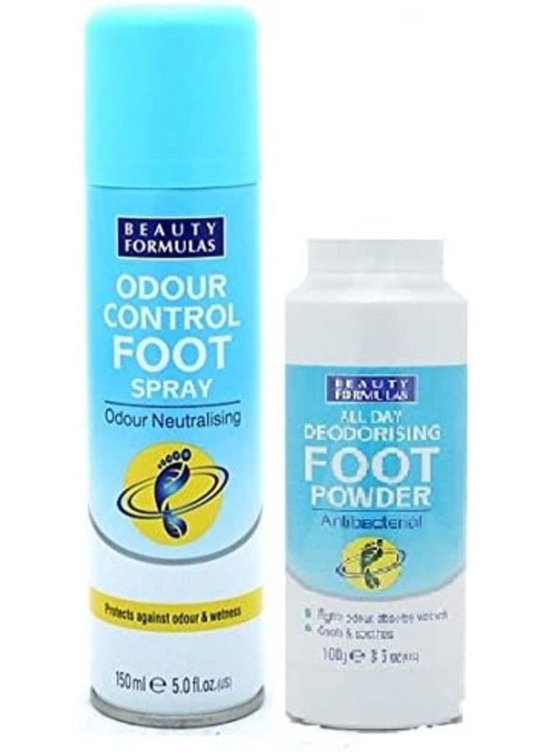 Foot Spray 150ml & Foot Powder 100g