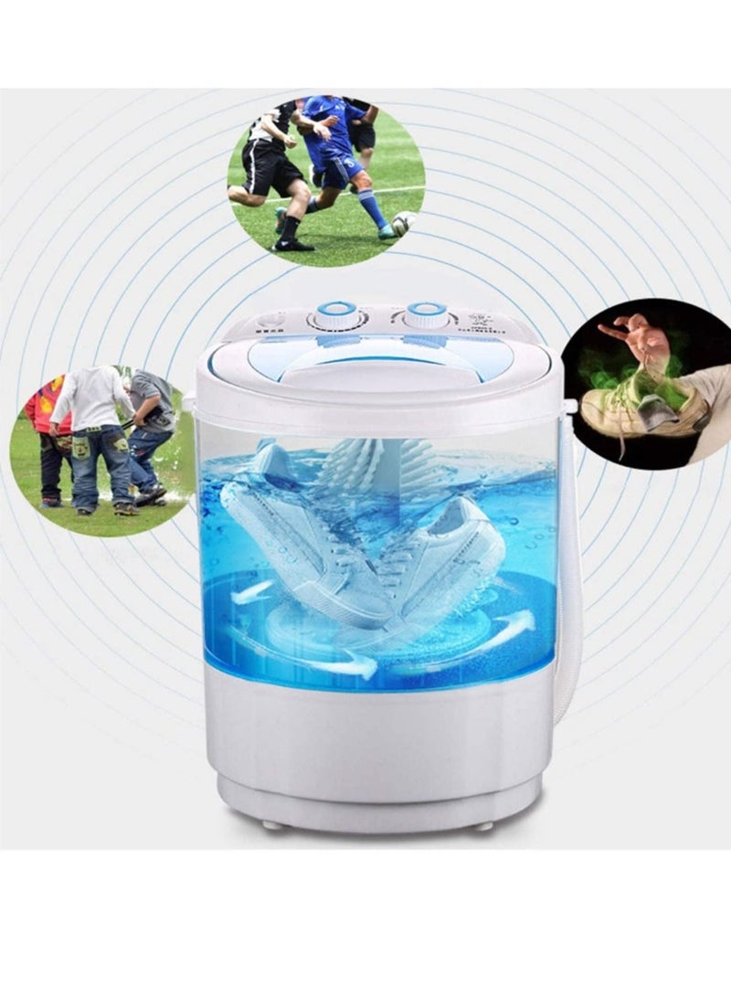 SHOES WASHING MACHINE PORTABLE 360° FAST CLEANING SHOES SANITIZER WITH 2 IN 1 CLOTHES CLEANING WITH ARTIFACT BRUSH FOR SHOES