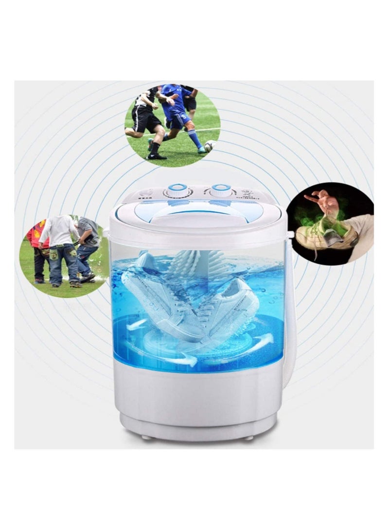 SHOES WASHING MACHINE PORTABLE 360° FAST CLEANING SHOES SANITIZER WITH 2 IN 1 CLOTHES CLEANING WITH ARTIFACT BRUSH FOR SHOES