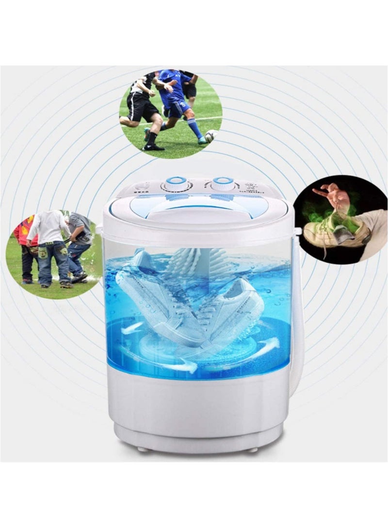 SHOES WASHING MACHINE PORTABLE 360° FAST CLEANING SHOES SANITIZER WITH 2 IN 1 CLOTHES CLEANING WITH ARTIFACT BRUSH FOR SHOES