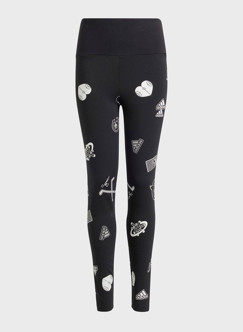 Junior Girls Brand Luv Leggings