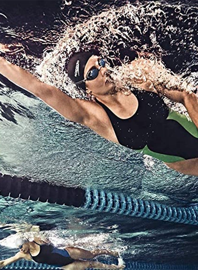 5 Pieces Adjustable Swimming Goggles Sets Anti-Leak, Anti-Fog,with Swimming Cap,Nose Clip Ear Plugs,Waterproof Bag Case , Suitable for Adult Men ,Women ,Teenagers,Beginners, Professionals