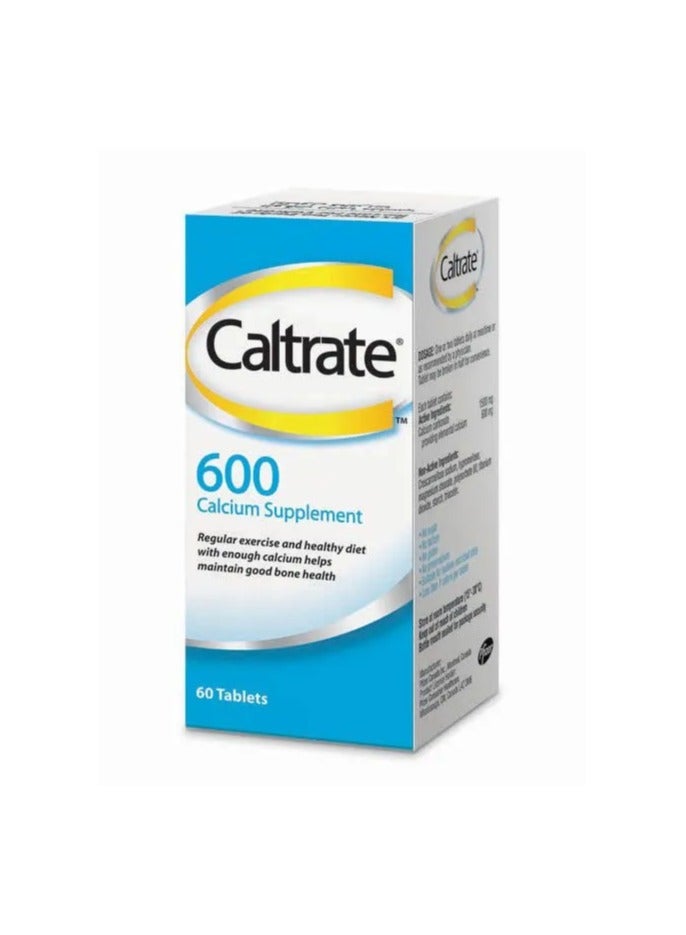 Caltrate 600 mg Tablet 60s