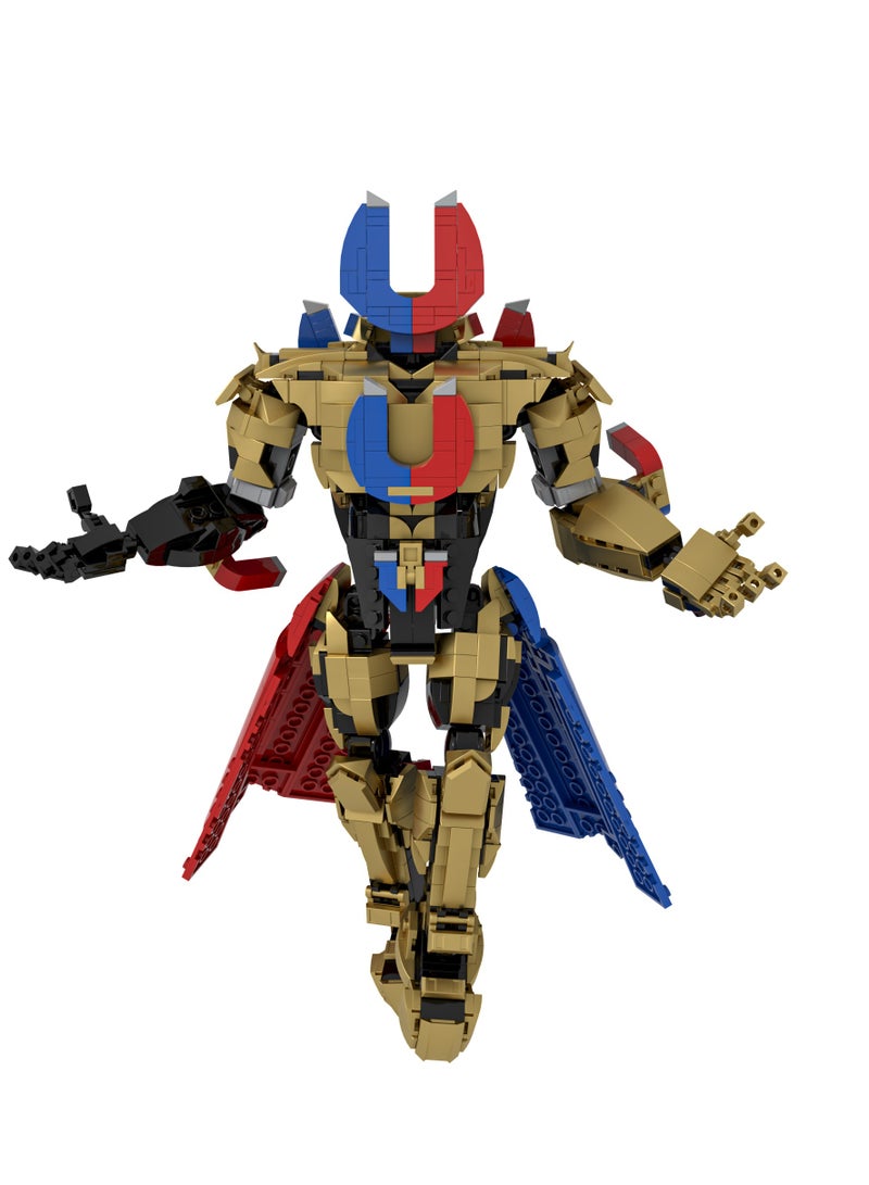 Skibidi Toilet Man Toy Building Blocks 789Pcs Magnet Man Toy Ideas Toys Battle Horror Game Model Ideas Toys Gifts for Adult & Kids