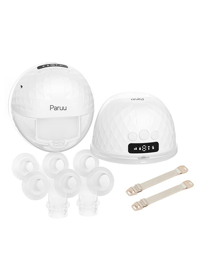 Hands Free Double Wearable Electric Breast Pump With  4 Modes And 9 Levels, 4 Sizes